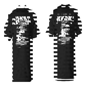 Rave Tocadiscos Festival Música Dubstep Techno In Mangas Camiseta unisex - Regaloses