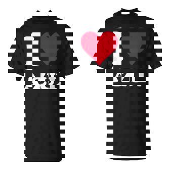 Red Heart I Love Azul Tシャツ - Kawaiitshirt