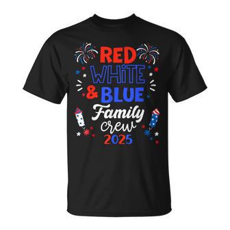 Red White & Blue Family Crew 2025 T-Shirt - Thegiftio UK