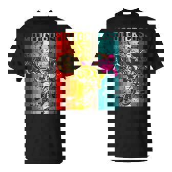 Regalo Retrò Per Motocross –Intage Dirt Bike Grafica Regalo Maglietta - Novitaregali