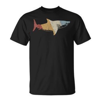 Requin Retrotyleintage T-Shirt - Cadeauxyz