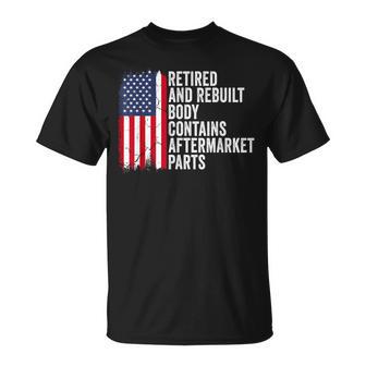 Retired And Rebuilt Body Contains Aftermarket Parts Retired T-Shirt - Thegiftio UK