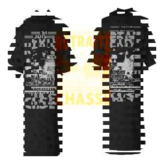 Retraite Chasse Départ En Retraite Chasseur Jeune Retraité T-Shirt - Cadeauxyz