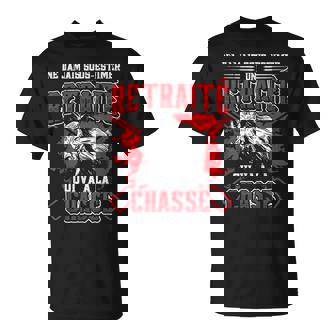 Retraité Chasseur Retraite Plananglier Chasse Pension T-Shirt - Cadeauxyz