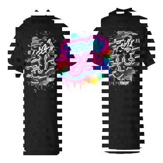 Retro 1980'S Colorful Totally 80'S 80 Rave Theme Party T-Shirt - Thegiftio UK