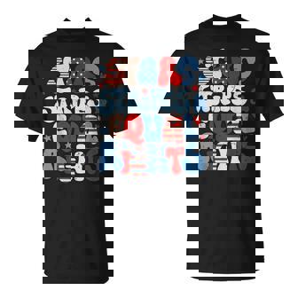 Retro 4Th Of July Liberal Stars Stripes And Equal Rights T-Shirt | Mazezy