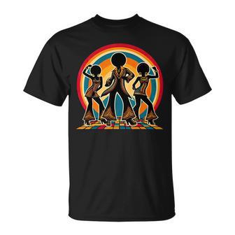 Retro Afrooul Música Groove Bailando Funky Disco Camiseta unisex - Regaloses