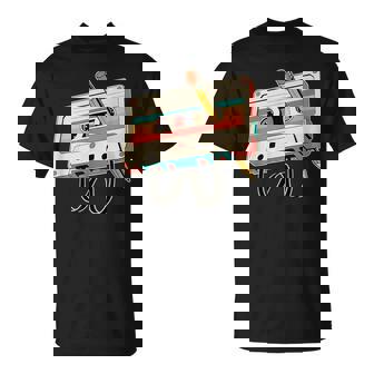 Retro Cassette Tape With Pencil 80S 90S Music Vintage Party T-Shirt | Mazezy