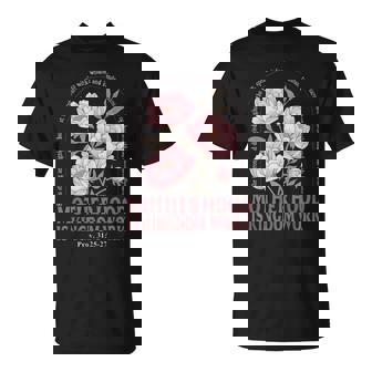 Retro Floral Motherhood Is Kingdom Work Christian Mother Day T-Shirt - Monsterry