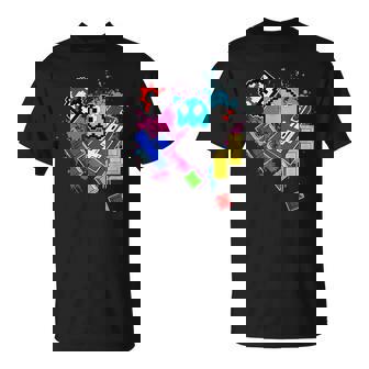 Retro Gamer „Soerbringte Ich Meine Kindheit Retro Gaming“ T-Shirt - Geschenkecke