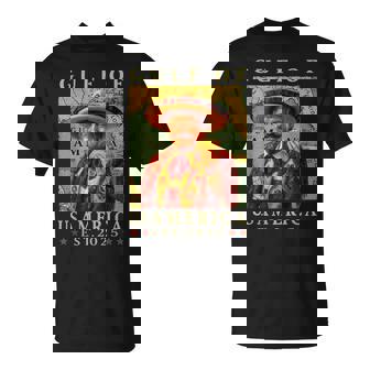 Retro Gulf Of Usa America Mexico Trump Mexico Taco T-Shirt | Mazezy