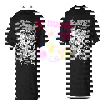 Retro Pink Er Nurse Emergency Room Rn T-Shirt - Thegiftio