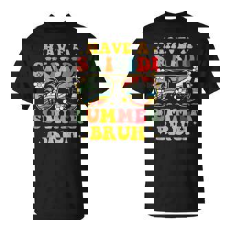 Retro Have A Skibidi Summer Bruh Last Day Of School T-Shirt - Monsterry