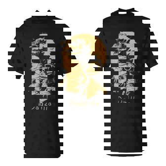 Retro Vintage Dadzilla Father Of The Devil Dad And Son T-Shirt - Thegiftio