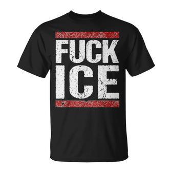 Retro Vintage Fuck Out Ice Distressed T-Shirt - Thegiftio UK