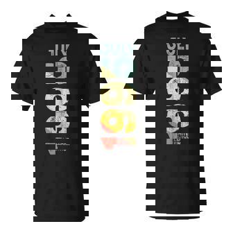 Rétrointage Juillet 1995 Année 1995 Millésime 1995 Depuis 1995 T-Shirt - Cadeauxyz