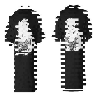 Rgbカラー付きモルモット ルース・ベイダー・ギンズバーグ Tシャツ - Kawaiitshirt