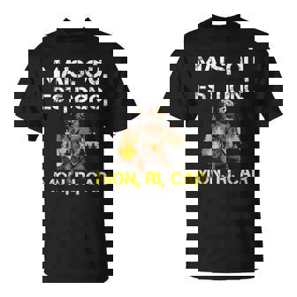 Ricard Mais Où Donc Mon Cadeau Homme Alcool Oursdrôlequiboit T-Shirt - Cadeauxyz