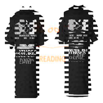 Rock Paper Scissors Nothing Beats Reading T-Shirt | Seseable FR