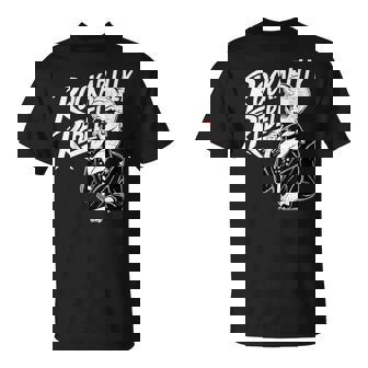 Rockabilly Rebel Blonde Pinup With Attitude Graphic Tシャツ - Kawaiitshirt