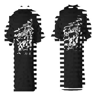 Rockabilly Rebel Pin-Up Girl In Dress Graphic Tシャツ - Kawaiitshirt