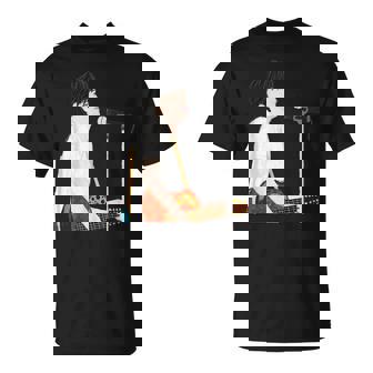 Rocker Old Rookie Original Illustration Bandman Rock Tシャツ - Kawaiitshirt