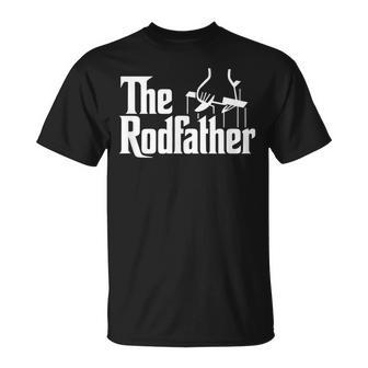The Rodfather Angelköder Lustiges Wortspiel T-Shirt - Geschenkecke