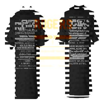 Rogers Completely Unexplainable Notices Everything But Won’T Say It Name T-Shirt | Seseable UK