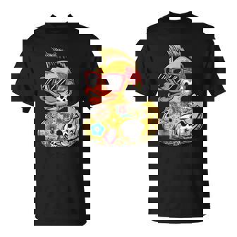 Rubber Duck Punk Heavy Metal T-Shirt - Thegiftio