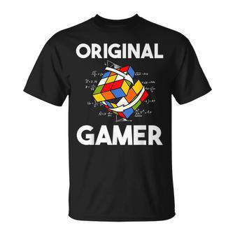 Rubik Cube Magic Cube Magic Cube Rétro Rubiintage Nerd T-Shirt - Cadeauxyz