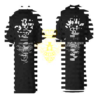 Sabina Nombreabina Regalos De Cumpleaños Reina Corona Abejaabina Camiseta unisex - Regaloses