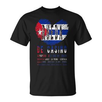 Salsa Casino Rueda Cuba Dance -Alsa Cubana T-Shirt - Cadeauxyz
