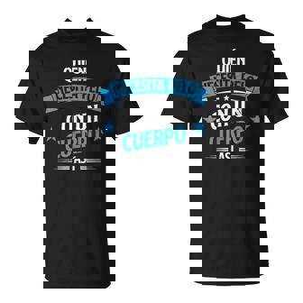 Sarcástico Divertidas Ropa - Hombre Y Con Manga Corta Talla Negro Estampado De Letras Quién Necesita Pelo Con Un Cuerpo Así Camiseta unisex - Regaloses
