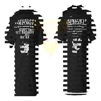Schau Das Hühnchen Nicht An Huhnspiel Chicken Game Lustiges T-Shirt - Geschenkecke
