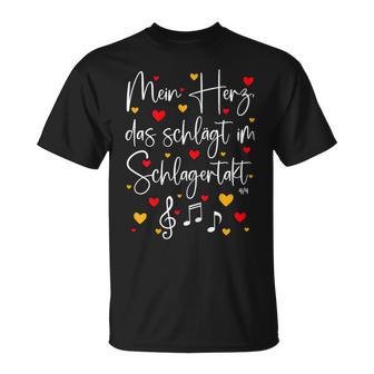 Schlager Party Oberteil Damen -Chlagerparty Outfit Frauen T-Shirt - Geschenkecke