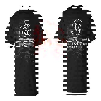 Scp、財団、血で Tシャツ - Kawaiitshirt