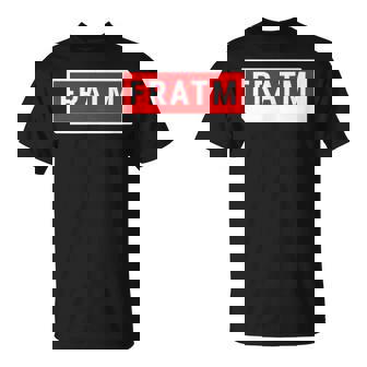 Scritta Napoletano Fratm Rosso Uomo Fratello Migliore Amico Maglietta - Novitaregali