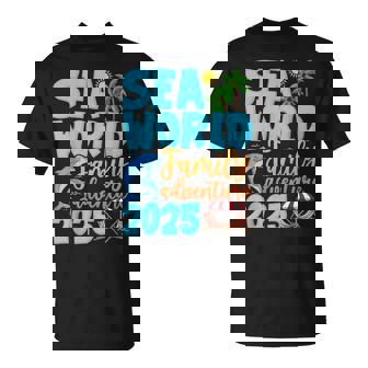 Sea World Dolphin Family Adventure Trip 2025 Spring Break T-Shirt - Thegiftio UK