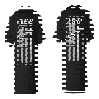 Senior Class Of 2026 Christian American Flag 2026 Graduation T-Shirt - Thegiftio UK