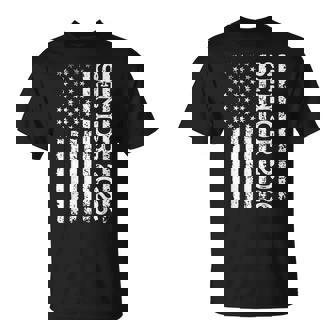 Senior Class Of 2026 Patriotic American Usa Flag Graduation T-Shirt | Seseable CA