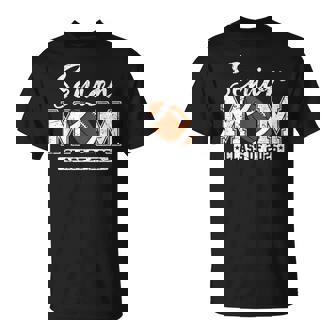 Senior Mom Class Of 2026 Football Mom Graduation T-Shirt - Monsterry