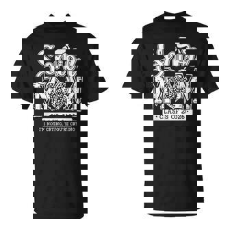 Senior Mom Class Of 2026 Senior Mama 2026 Graduation Leopard T-Shirt - Thegiftio UK