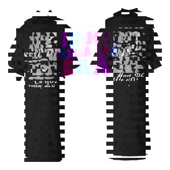 In My Senior Mom Era Class Of 2026 Groovy Senior Mom 2026 T-Shirt | Mazezy