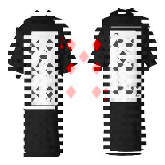 Seven Of Diamonds Jeu De Cartes À Jouer T-Shirt - Cadeauxyz