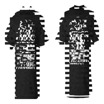She Dances He Plays Mom Of Both Dance And Football Mom T-Shirt - Monsterry