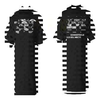 Shovelhead ナックルヘッド パンヘッドtwin オールドスクール オートバイ Tシャツ - Kawaiitshirt