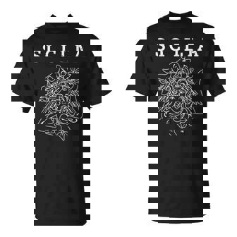 Sicileicilia Italie Île De Palerme Italien T-Shirt - Cadeauxyz