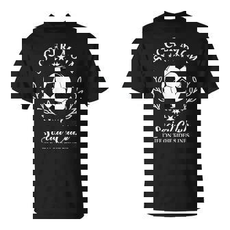 Sideline Social Club Soccer Mom Game Day Outfit For Mothers T-Shirt | Mazezy