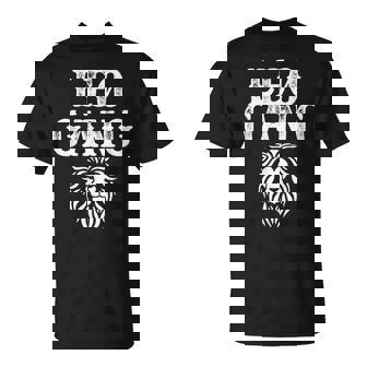 Signe Du Zodiaque Lion Gang Astrologie Juillet Août Anniversaire Lion T-Shirt - Cadeauxyz