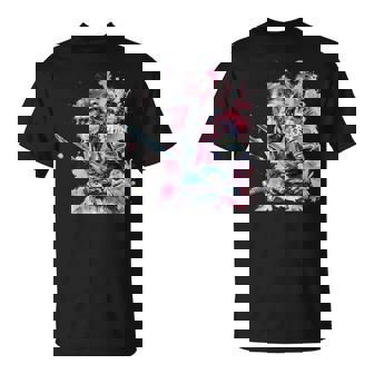 Singe Deamouraï Japonais Ninjainge D'art Japonais T-Shirt - Cadeauxyz